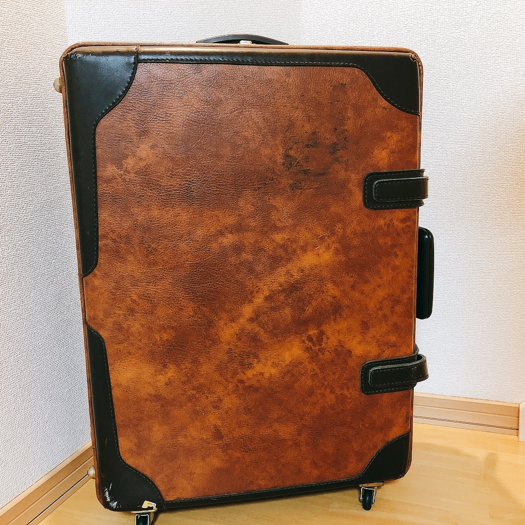 トランクケース ビンテージ　ディスプレイ sanyodo 昭和レトロアンティーク ⁄ 三洋堂 スーツケース トランク SANYODO ビンテージ 世界のおみやげ