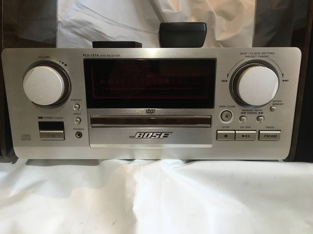 BOSE PLS-1510/125 DVDレシーバー&スピーカーセット　リモコン 現状品 BOSE PLS-1510 ボーズ pls-1510」の落札相場・落札価格 : Bose