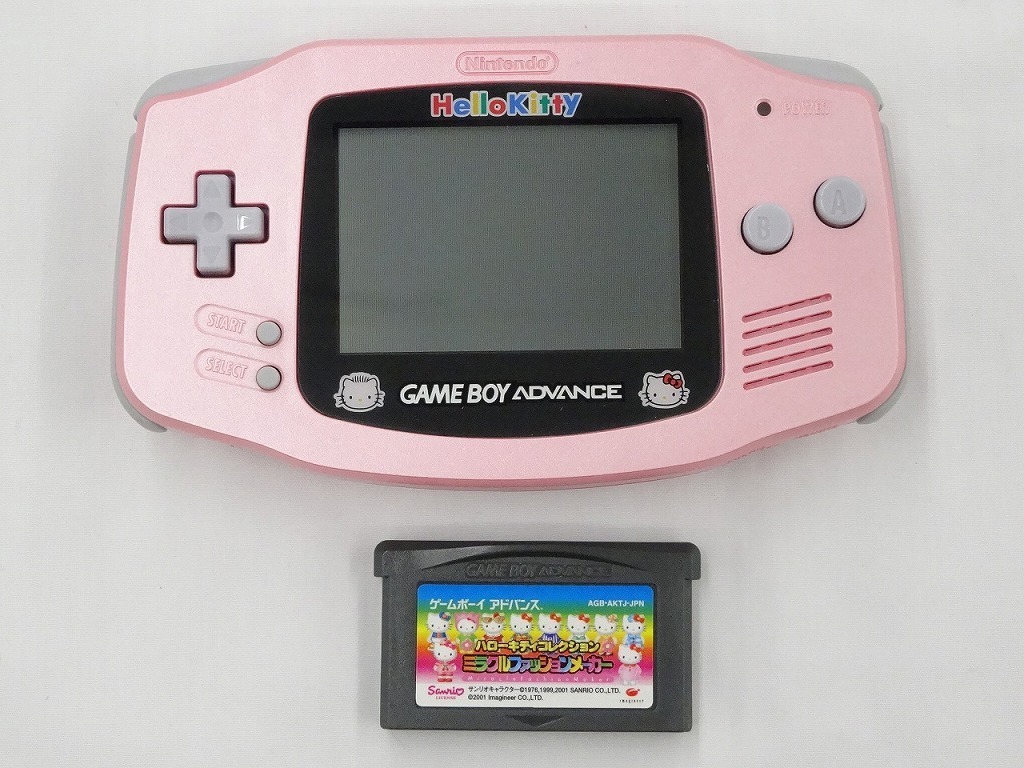 最安値，低価 ニンテンドー Nintendo ゲームボーイアドバンス ハローキティ ゲームソフト付き AGB-001(本体)｜売買されたオークション情報、yahooの商品情報をアーカイブ公開 - オークファン 本体
