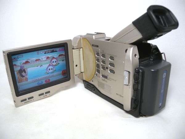 ☆SONY Handycam miniDV DCR-TRV10 ダビング・再生☆ ミニDVテープ