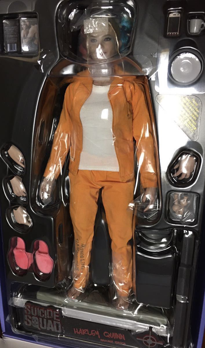 未開封】ホットトイズ 1/6 フィギュア ハーレイ・クイン (囚人服版