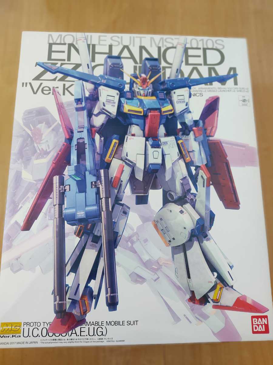 MG強化型ダブルゼータガンダム ZZガンダム Ver.Ka 内袋未開封