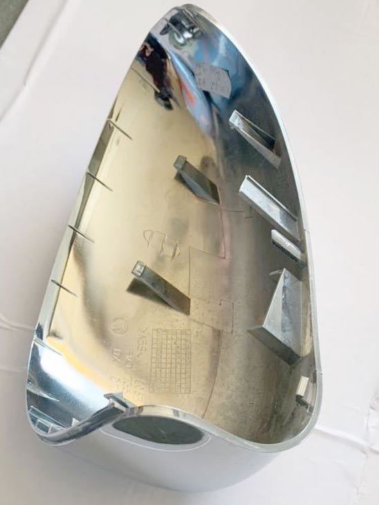 中古美品】フィアット500 ミラーカバー メッキタイプ アバルト500 595 
