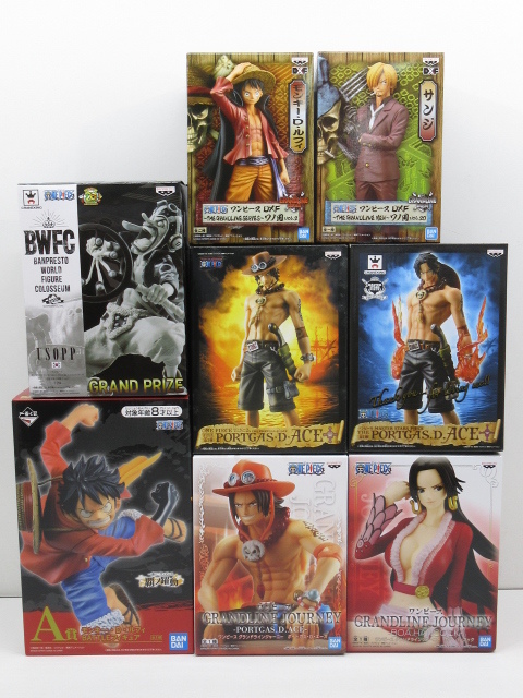 HOT，人気 n17690-ty 8個セット ワンピース THE GRANDLINE MEN 一番くじ MASTER STARS PIECE ルフィ サンジ エース 052-220430(その他)｜売買されたオークション情報、yahooの商品情報をアーカイブ公開 - オークファン その他