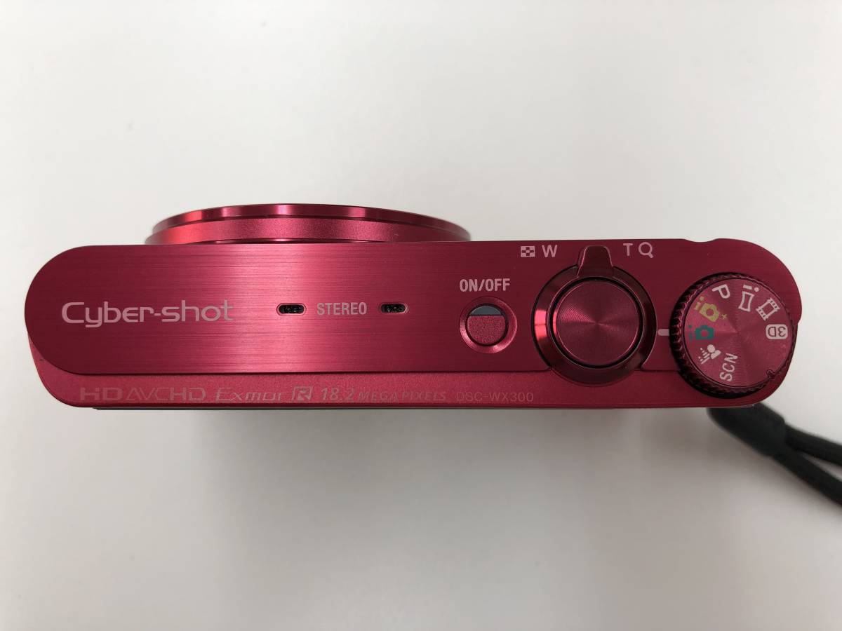 美品】SONY Cyber-shot DSC-WX300 予備バッテリー付き 通電確認済み 