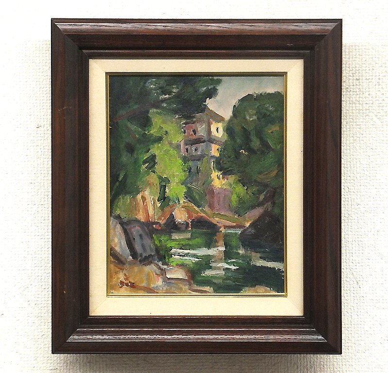 【GLC】鈴木良三 「山中温泉」 ◆遺族鑑定証付・油彩3号 日展審査員 一水会委員 茨城県出身 物故巨匠 鈴木良三の油絵｜開運！なんでも鑑定団｜テレビ東京 ☆油彩 鈴木 Pioneer 鈴木良三の絵画≪朝（桜島）≫を買取しました｜骨董品に関するコラム Afternoon