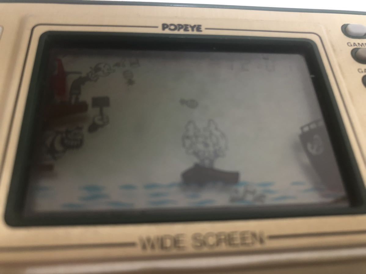 ☆任天堂 NINTENDO ゲーム&ウオッチ 「ポパイ POPEYE PP-23 GAME&WATCH