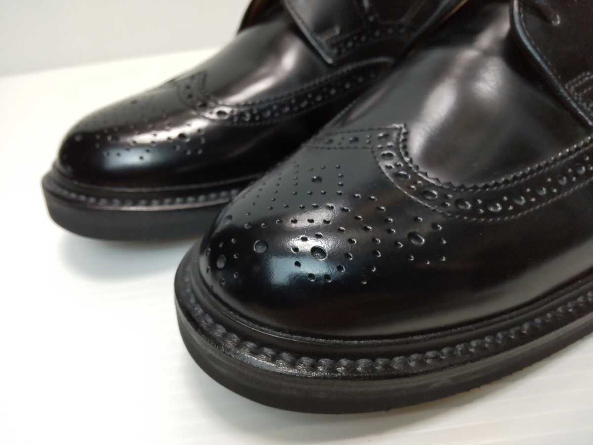 極美品☆リーガル☆REGAL/ウイングチップ レザー シューズ 