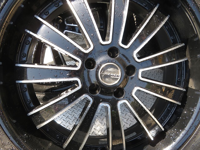 K☆dynamics 22×8JJ　5穴 DESERT　STORM　D8　265/35ZR22　102W　XL アルミホイール ◎引取限定　大阪和泉市