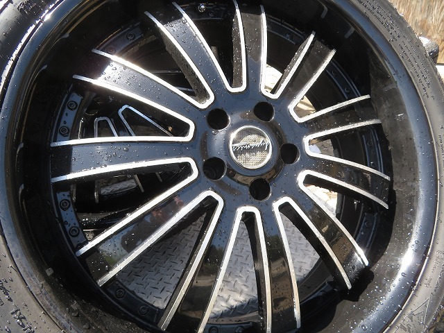 K☆dynamics 22×8JJ　5穴 DESERT　STORM　D8　265/35ZR22　102W　XL アルミホイール ◎引取限定　大阪和泉市