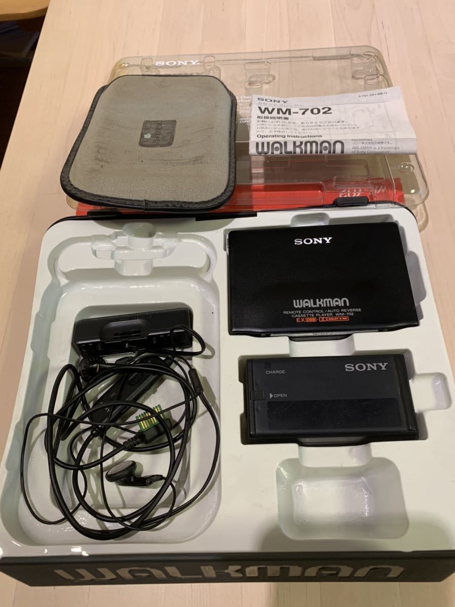 ジャンク品SONY WALKMAN カセットプレーヤー WM-702公式WEB
