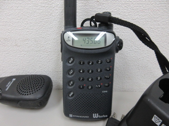 ☆FMトランシーバー C510☆ STANDARD ダブルハンド 日本マランツ株式