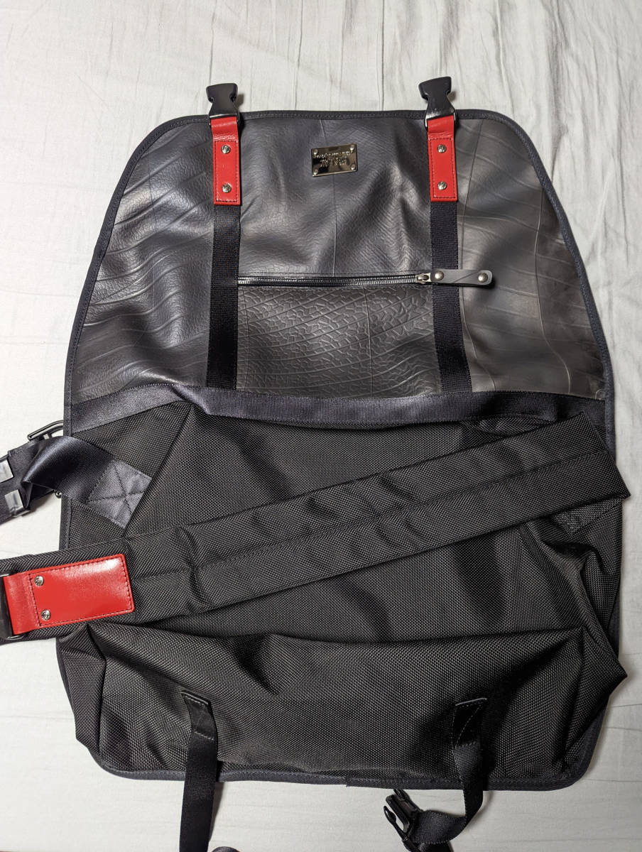【希少品】SEAL デザイナーズメッセンジャーバッグ レッド 