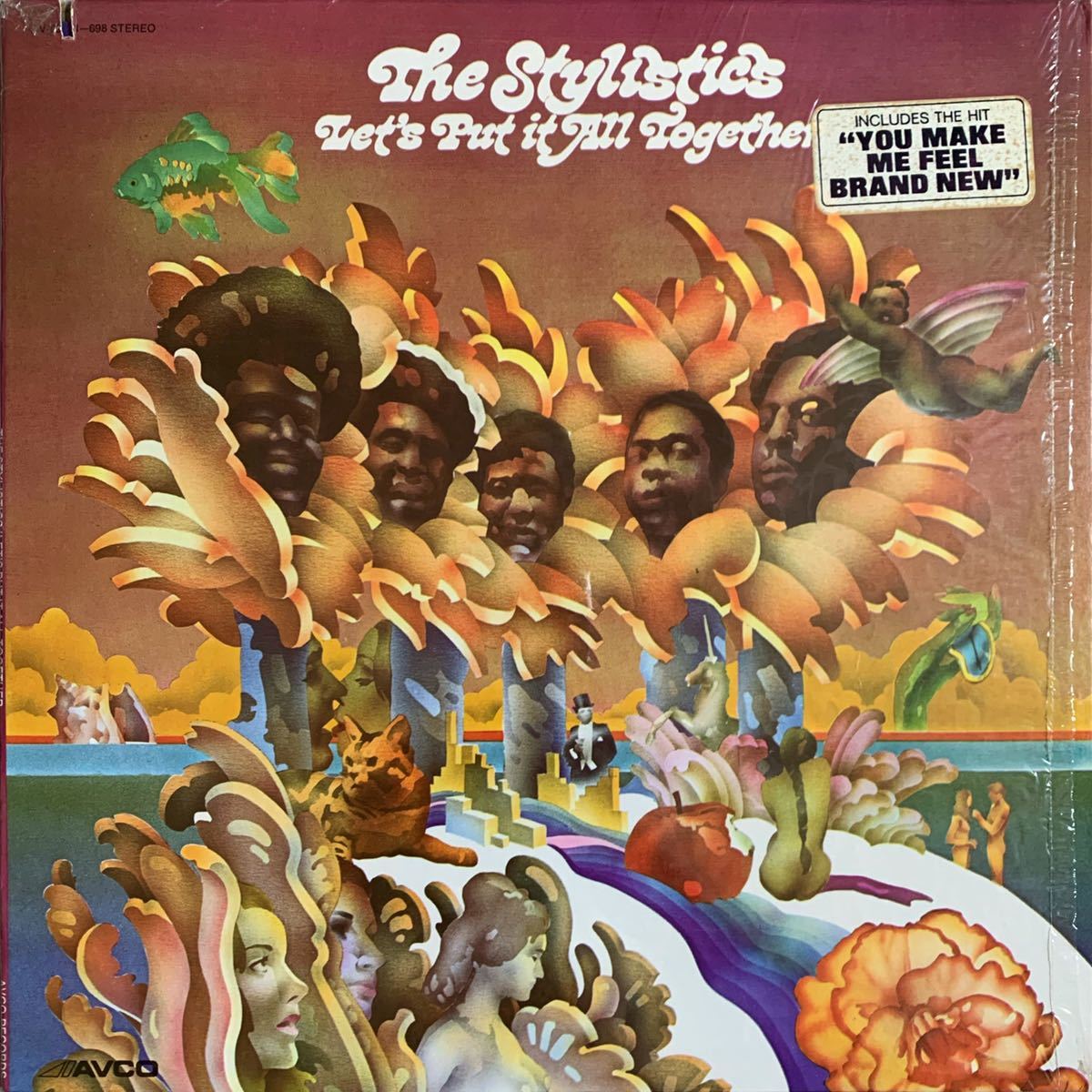 THE STYLISTICS/LET'S PUT IT ALL TOGETHER/I GOT A LETTER/WE CAN MAKE IT HAPPEN AGAIN/YOU MAKE ME FEEL BRAND NEW/LOVE IS THE ANSWER_1