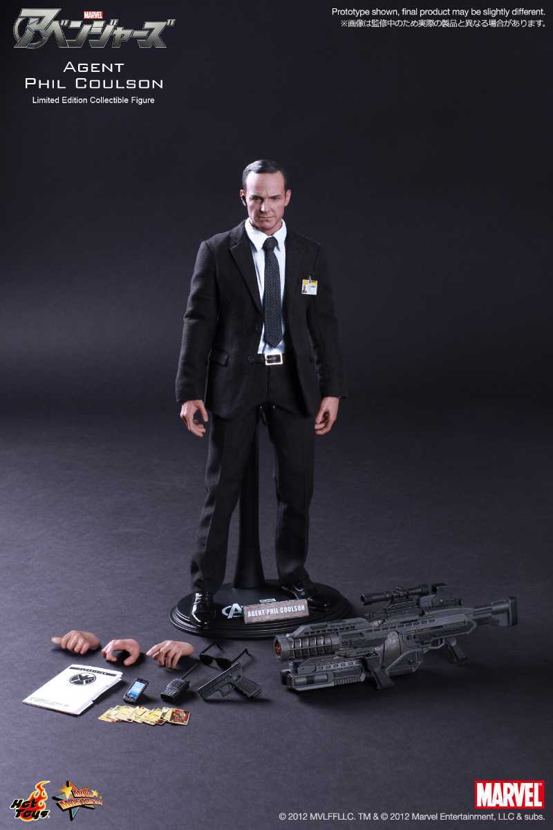 ホットトイズ 1/6 フィル・コールソン捜査官 【ハンドガン 