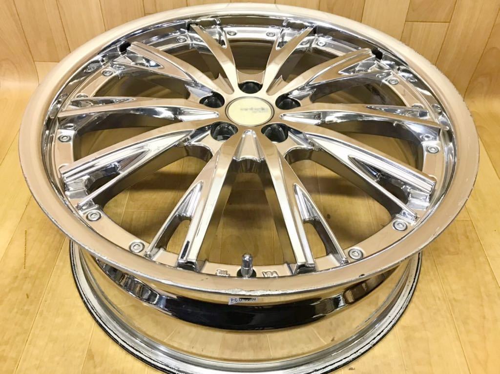 長野発！美品程度！ANHELO CORAZON アネーロ コラソン 19インチ7.5J5穴 