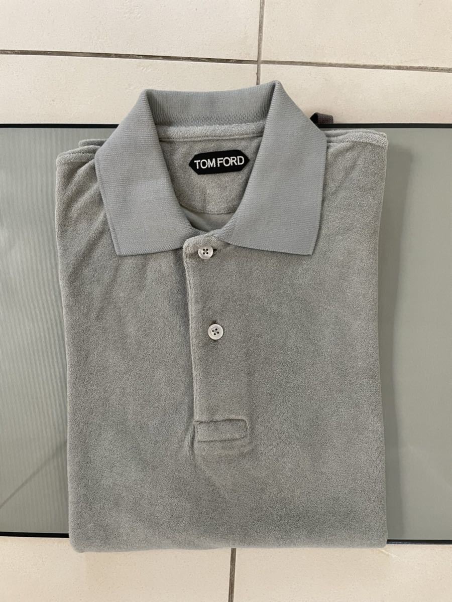 TOM FORD パイル ポロシャツ 新品！トムフォードポロシャツ パイル(トムフォード)｜売買された