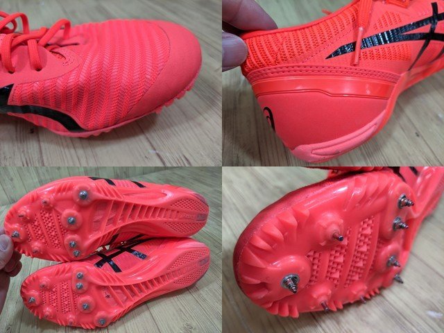 4yt202】陸上競技用スパイクシューズ asics アシックス 1093A137-701