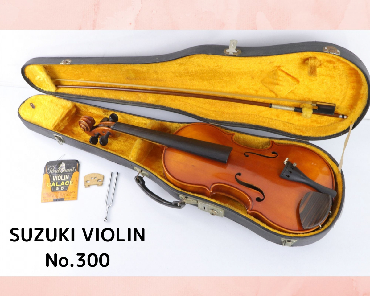 No.300 バイオリン スズキ 画像20枚SUZUKI 1⁄4 鈴木楽器 SUZUKI VIOLIN