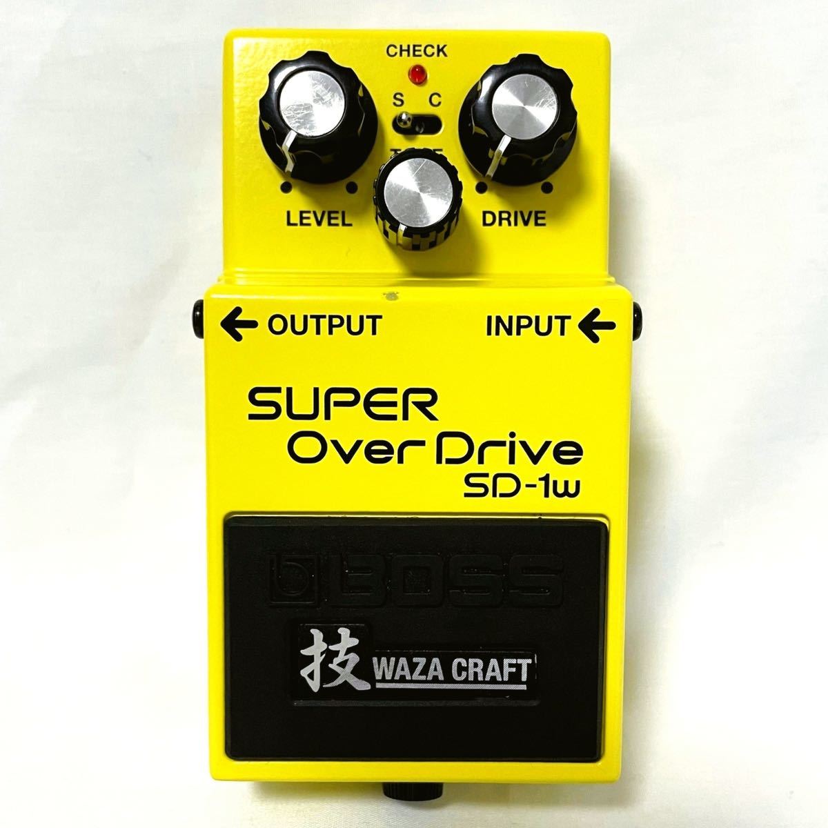 新品・未使用・美品！】 BOSS SD-1W SUPER OVER DRIVE 技 WAZA CRAFT 