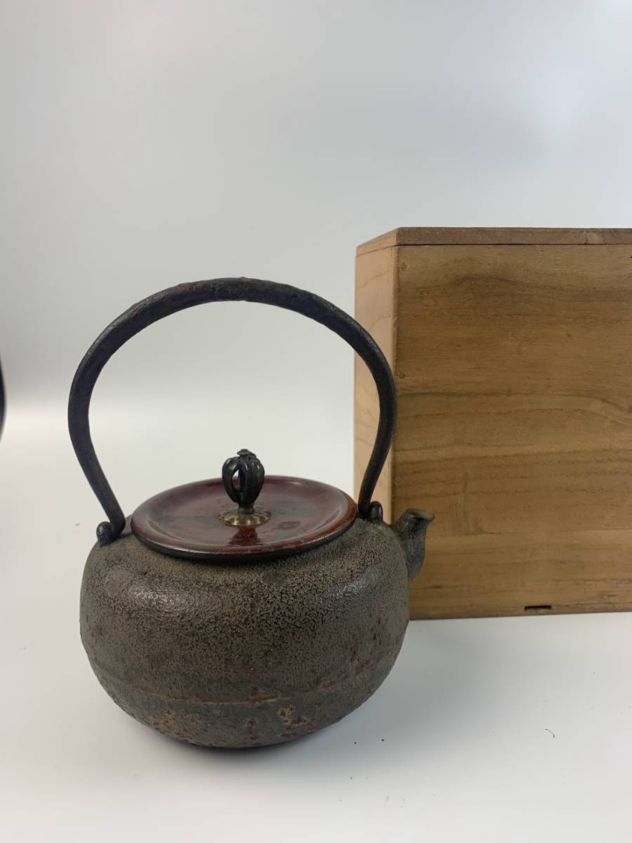 W832. 中国古玩 金紫銅 古銅 蘇東坡馬上 のったり 香炉 合箱 / 金工