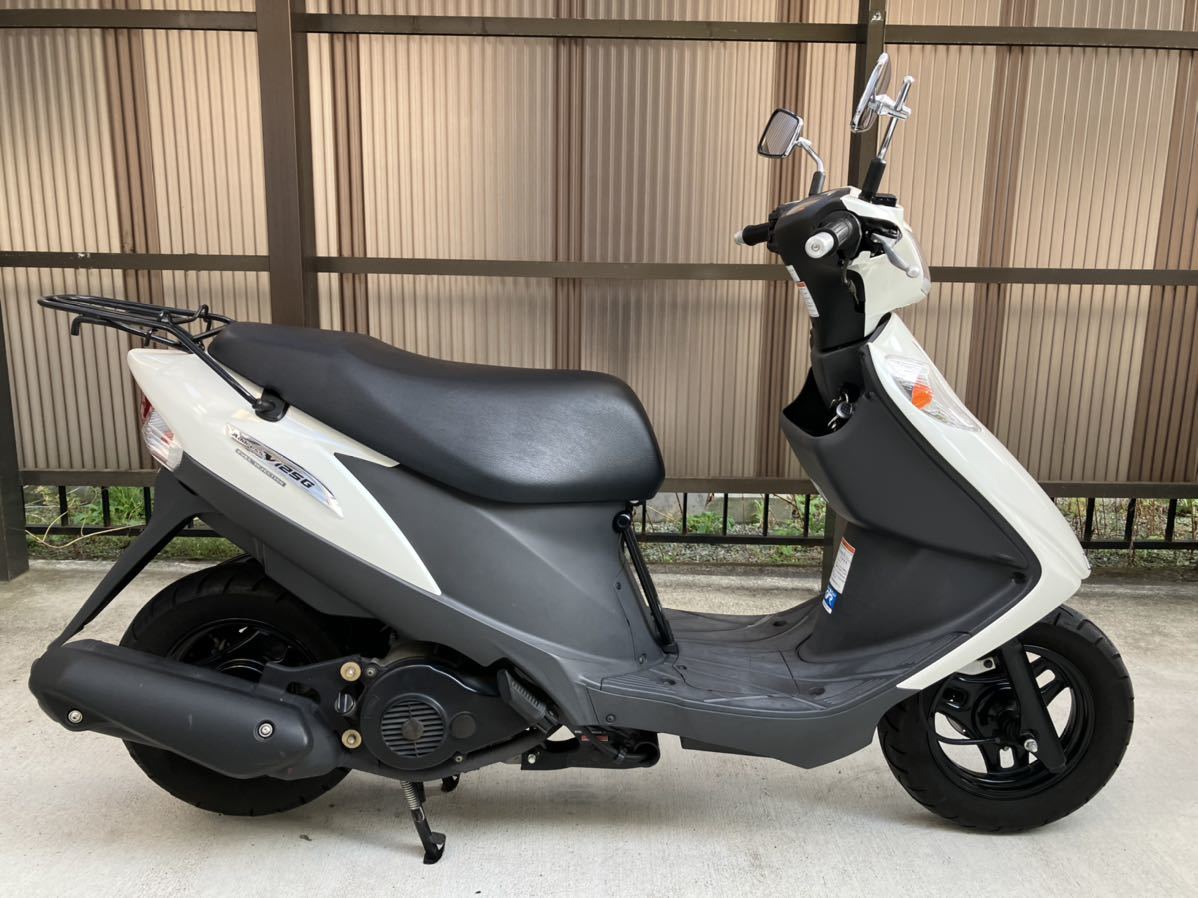 アドレスv125G［値下げ］ アドレスv125g 白