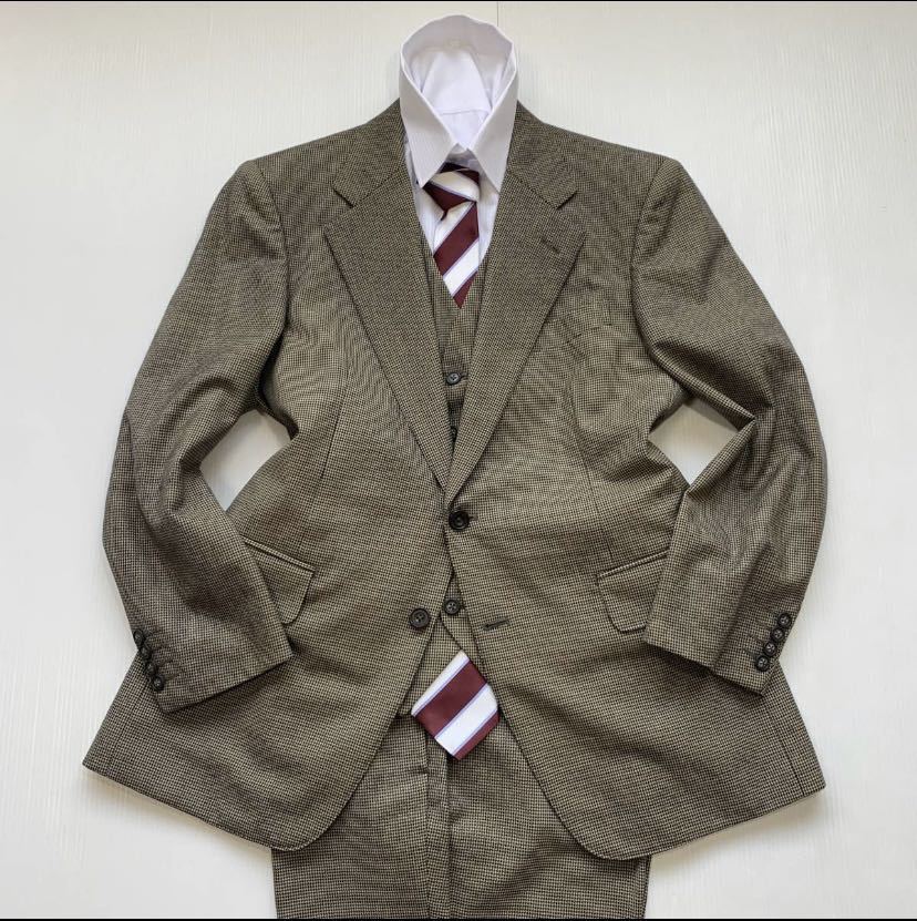 3ピース】BURBERRY バーバリー AB4 ( Mサイズ相当) ベージュ 千鳥格子 
