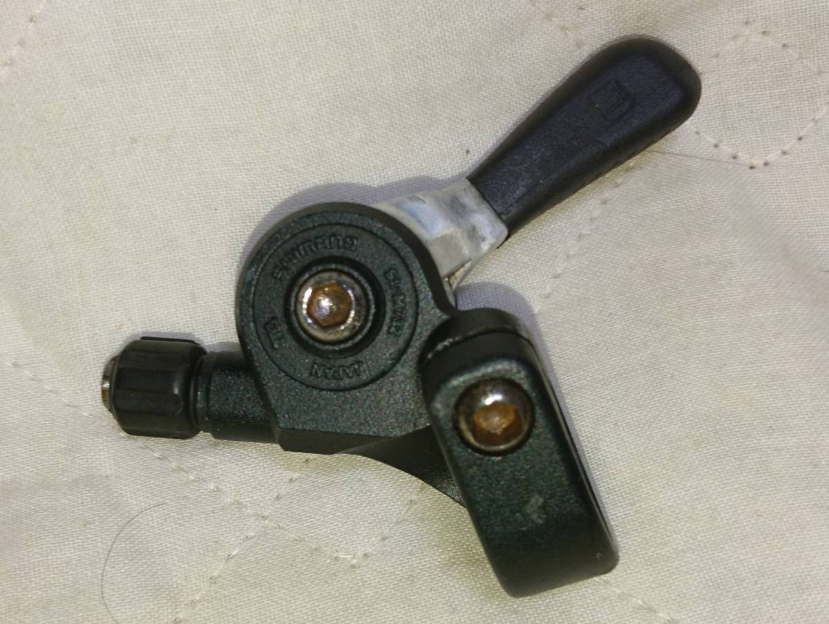 シマノSHIMANO DEORE XT サムシフター3×7s(シフトレバー)｜売買された