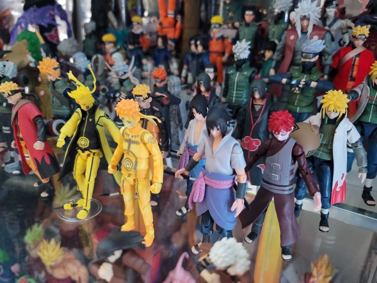 未開封 海外 NARUTO SDCC 2018 1000体 限定 Toynami 4インチ サスケ vs 