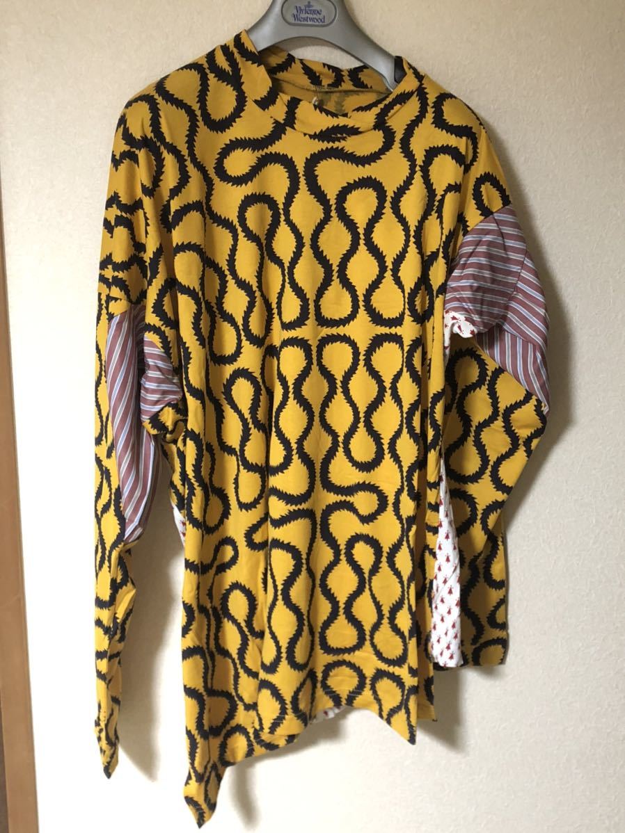 ワールズエンド ヴィヴィアン ウエストウッドスクイグルカットソーイエロー新品未使用