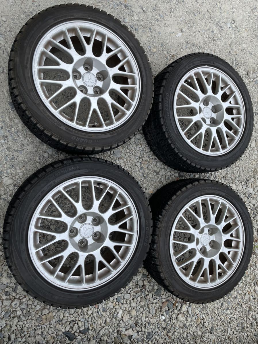 ☆三菱 CT9A ランサーエボリューション7 純正アルミホイール 17×8J +38 