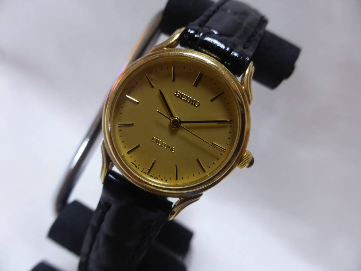 SEIKO シャリオ7820-9000｜新品ベルト｜稼働品【新品電池交換済】