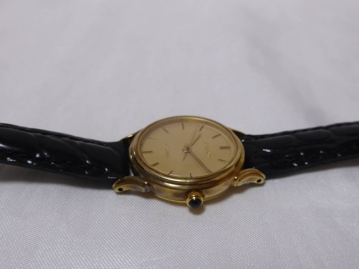 エクセリーヌ セイコー SEIKO - 18KT EXCELINE 金無垢 腕時計 2J41 