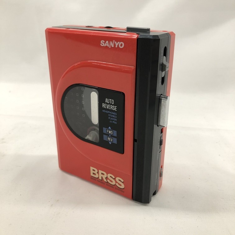 SANYO カセットプレーヤー JJ-P50 BRSS オートリバース クリアランス