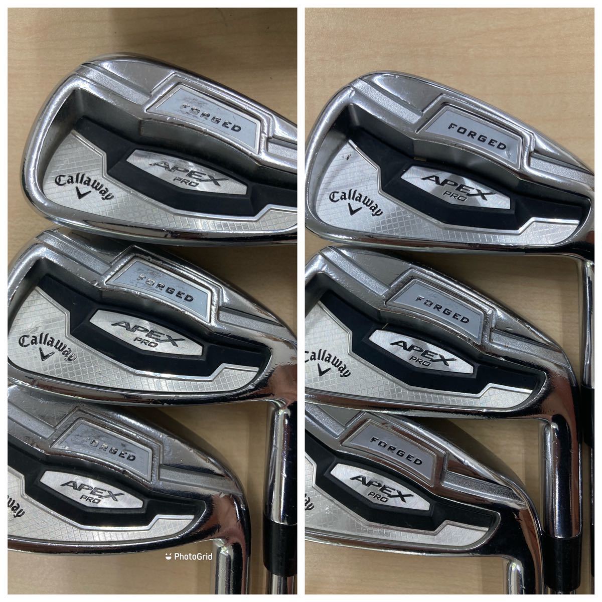 キャロウェイ APEX PRO アイアンセット 6本セット 5-PW NS PRO 950GH