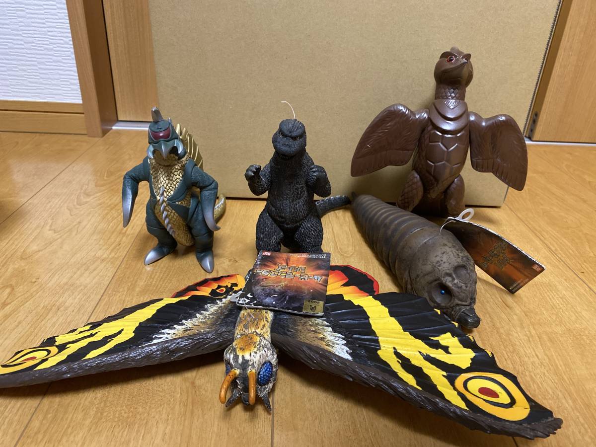 1. ゴジラ ガメラ ギャオス モスラ ラドン バンダイ コナミ エクス 