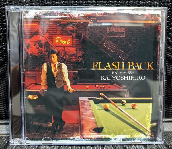 BACK THE FLASH BEST ~KAI 35th~ (2 CD - Yoshihiro KAI Kai Japan
