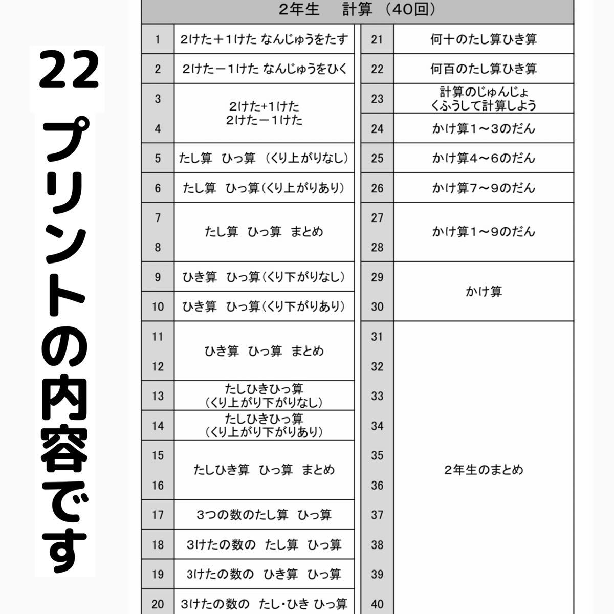 22小学2年生 計算プリント 公文 進研ゼミ サピックス 参考書 教科書 暗算 ドリル 学研 小学校 売買されたオークション情報 Yahooの商品情報をアーカイブ公開 オークファン Aucfan Com