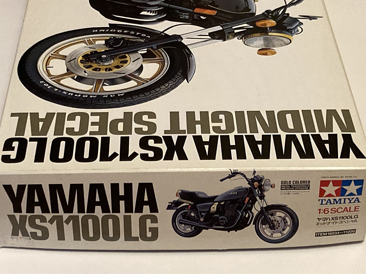 タミヤ1/6ヤマハXS1100LGミッドナイトスペシャル 再生産キット 