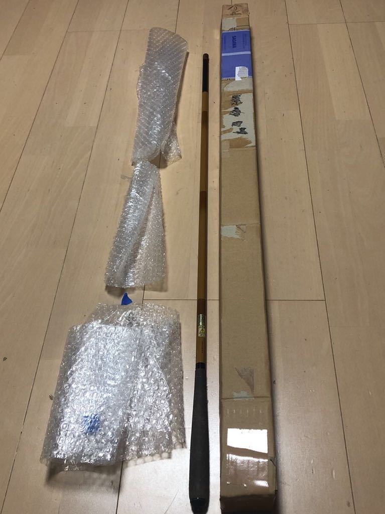 SHIMANO 15尺 ヘラブナ竿 0 天風 検品済シマノ 硬調 てんぷう へら竿