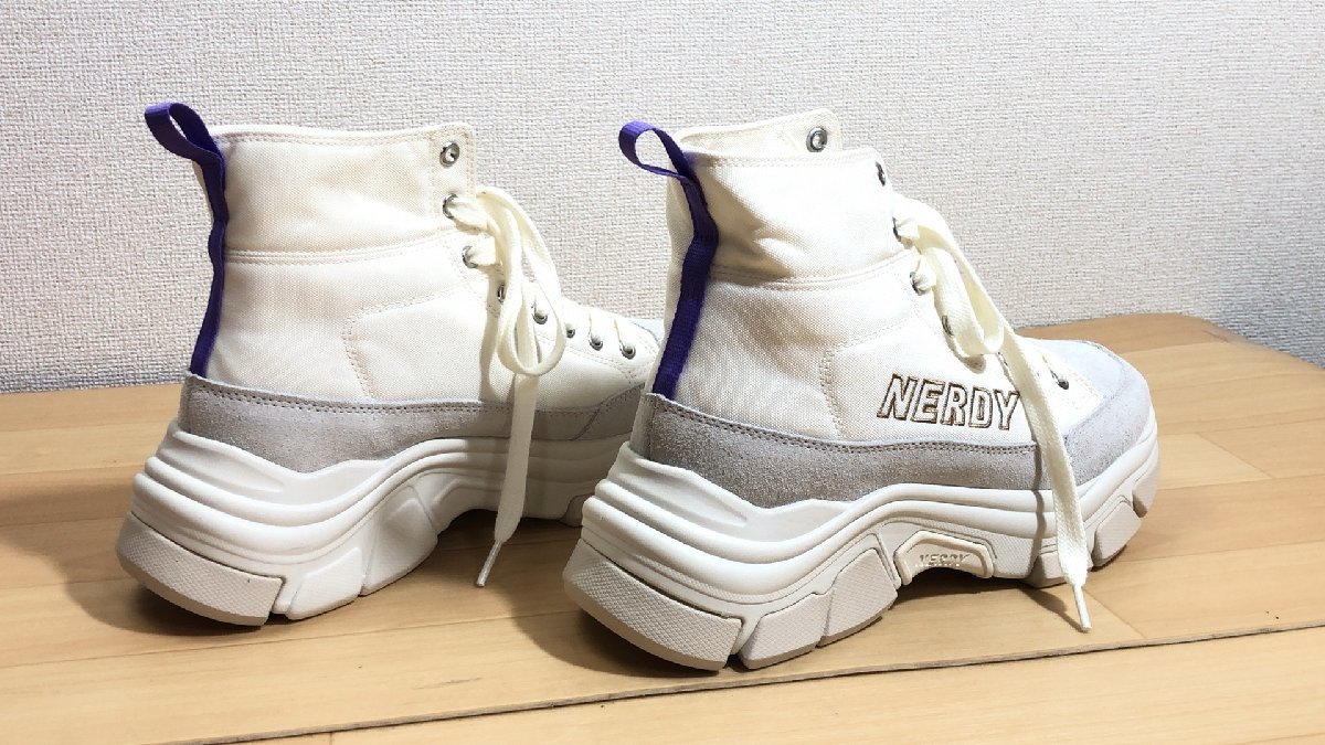 D043G006○【未使用】NERDY/ノルディ Zelig Canvas High/ゼリグ 