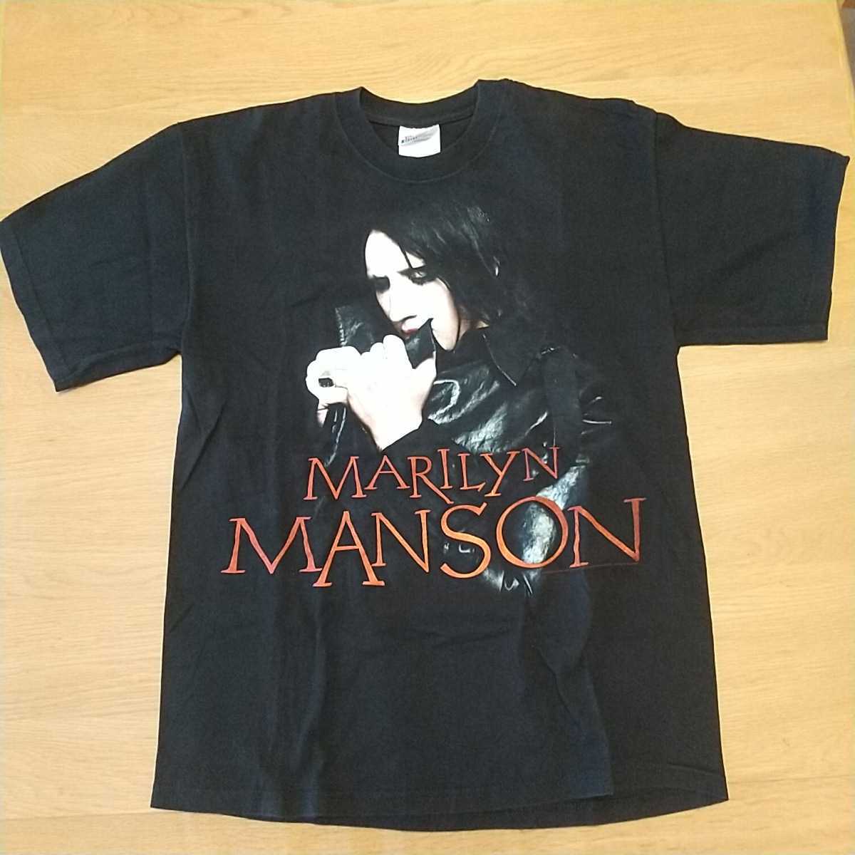 【赤字超特価，豊富な】 マリリン マンソン 正規品 MARILYN MANSON ロックTシャツ Mサイズ 黒 ⑥ コピーライト 2008(Tシャツ)｜売買されたオークション情報、yahooの商品情報をアーカイブ公開 - オークファン Tシャツ