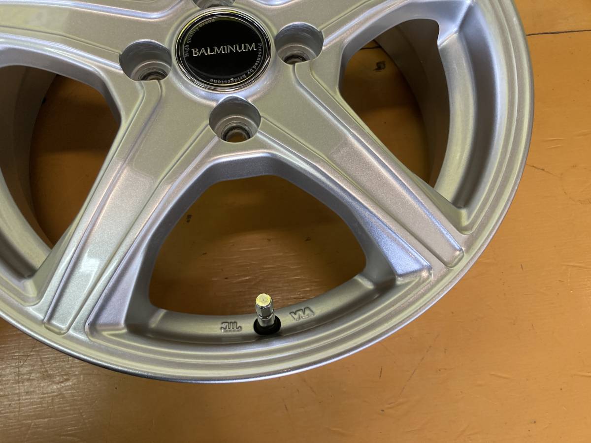 ☆ブリヂストン バルミナ VR5 15インチ アルミ ホイール 5J +39 4穴 