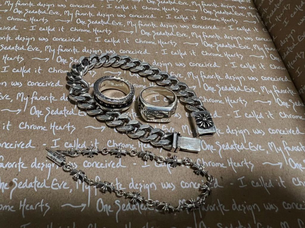 一スタ 売切 CHROME HEARTS クロムハーツ リング ブレスレット 