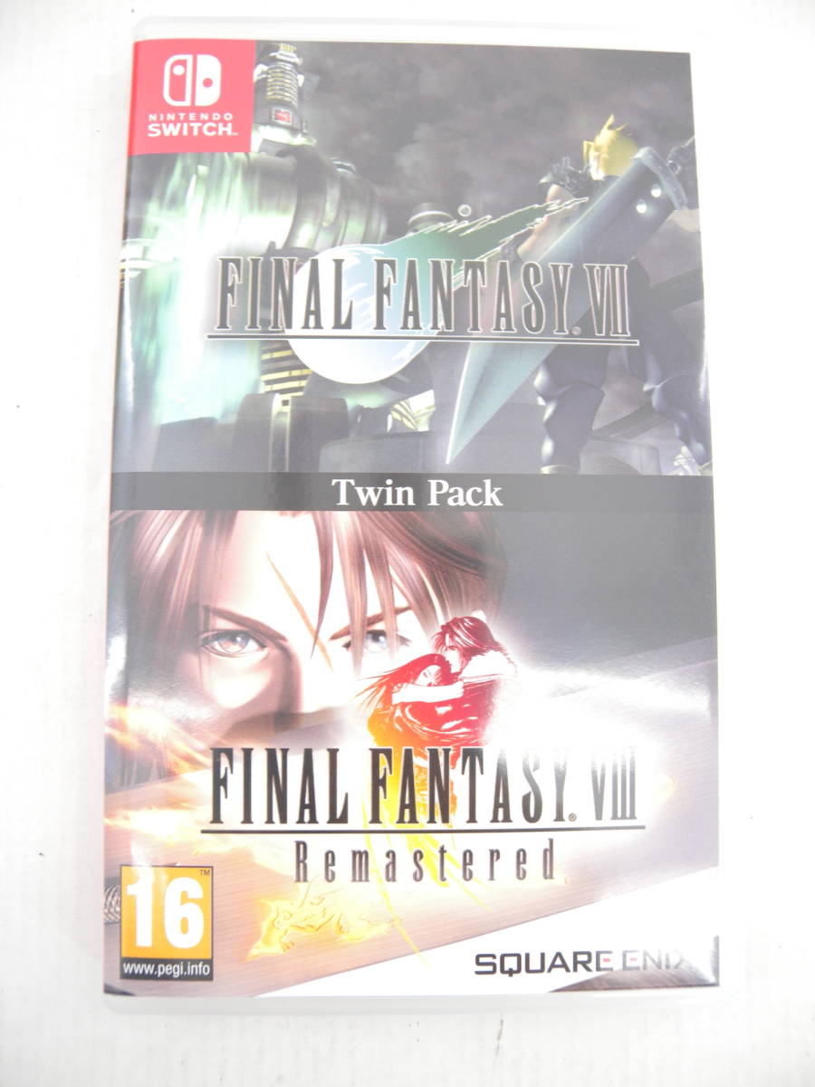 2026，大人気 20 NE/ 海外版 FF7/FF8 ツインパック ＜スイッチソフト＞ 0510(ニンテンドースイッチソフト)｜売買されたオークション情報、yahooの商品情報をアーカイブ公開 - オークファン ニンテンドースイッチソフト