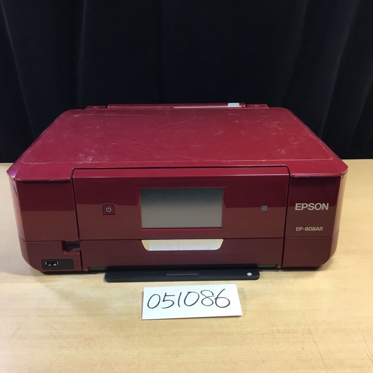 051086 EPSON EP-808AR インクジェットプリンタ 複合機 テスト
