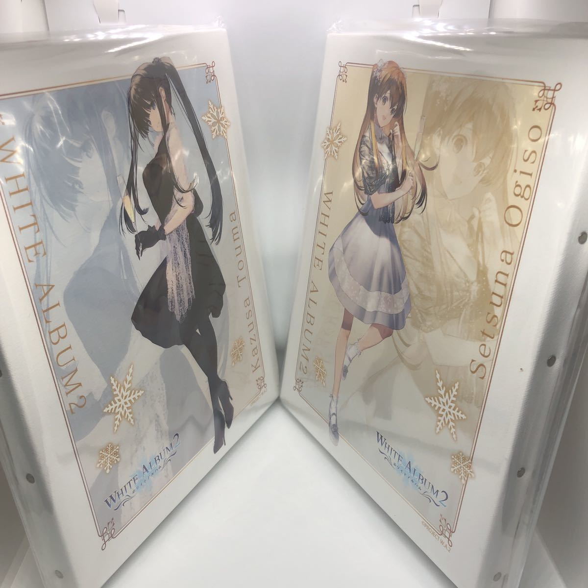DMM スクラッチ　WHITE ALBUM2 B賞　描き下ろしキャンバスボード　2種セット　新品未開封