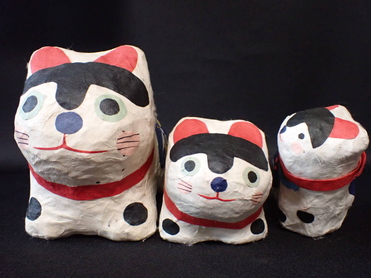 近 張子作家 大中美佳 作 張子人形 11 犬張子 福犬 大中小 3点 はりこ工房 葉紙屋 郷土玩具 日本人形 売買されたオークション情報 Yahooの商品情報をアーカイブ公開 オークファン Aucfan Com