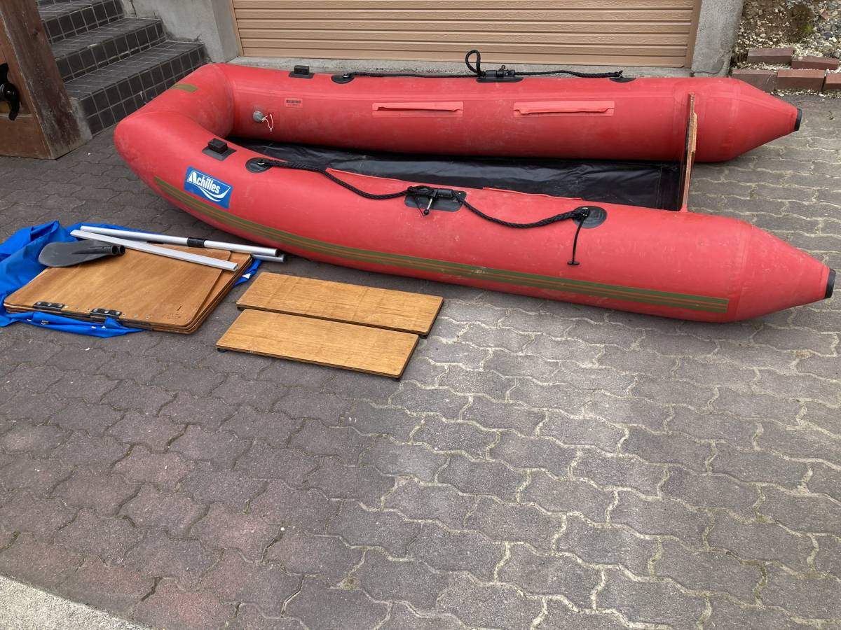 アキレス Achilles ゴムボート 約 265cm 2馬力 限定湖川専用 アキレス Achilles ゴムボート 約 265cm 2馬力 限定湖川専用