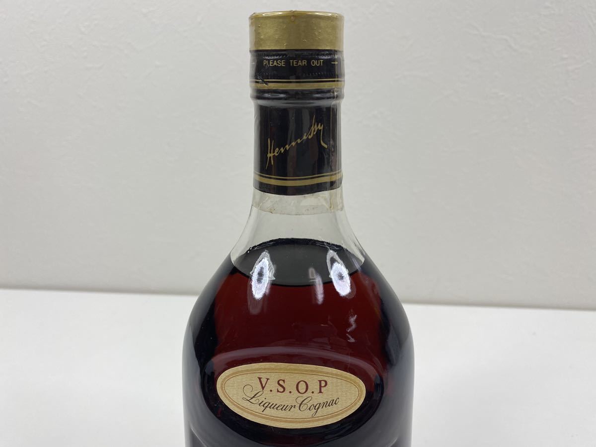 25】未開栓 ヘネシー / Hennessy VSOP クリアボトル ブランデー